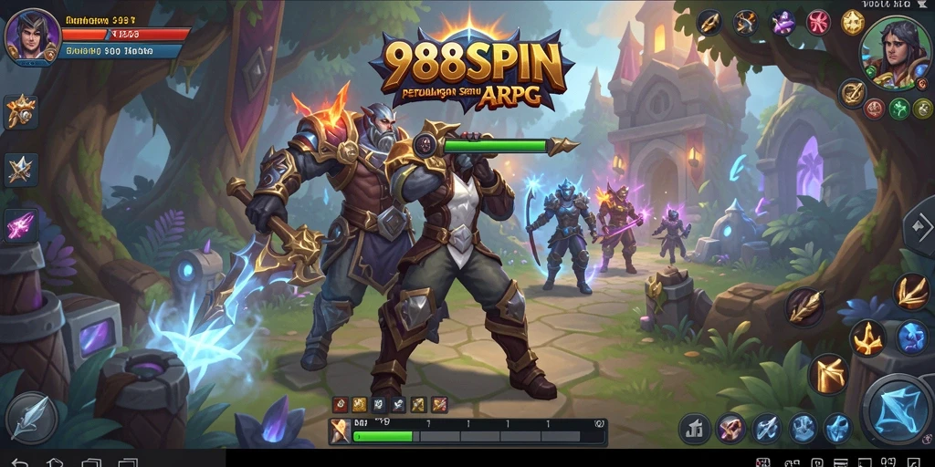Tampilan gameplay seru di dunia fantastis 988SPIN.