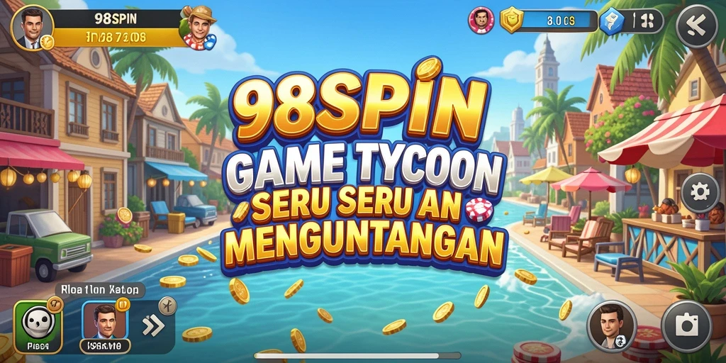 Tampilan gameplay menegangkan dari 98SPIN yang penuh strategi.