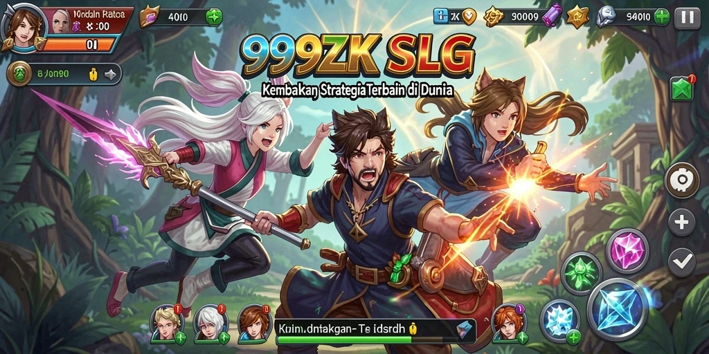 Screenshot gameplay 999ZK yang menampilkan aksi strategi mendalam.