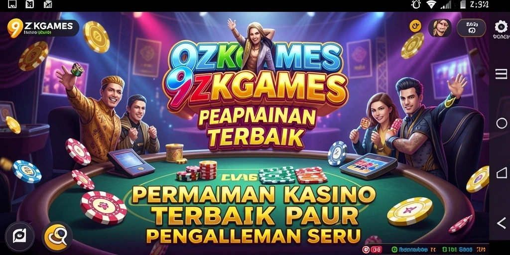 Tampilan menarik dari gameplay Kasino yang menghibur.