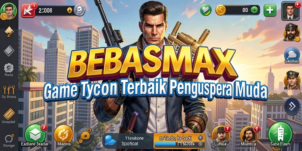 Tampilan gameplay BEBASMAX yang menarik dan realistis.