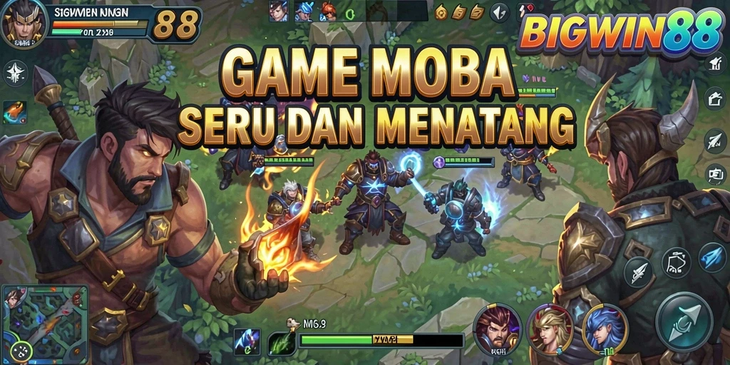 Gameplay seru dan menegangkan di BIGWIN88.