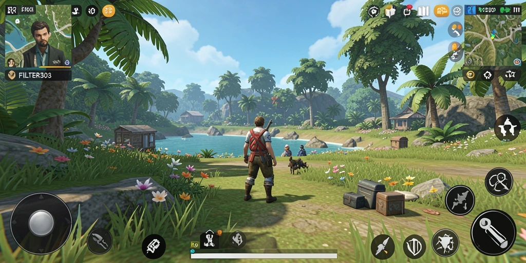 Gameplay seru dalam dunia terbuka yang luas