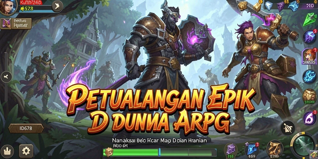 Tangkapan layar gameplay <strong>ID678</strong> menampilkan aksi pertarungan yang mendebarkan.