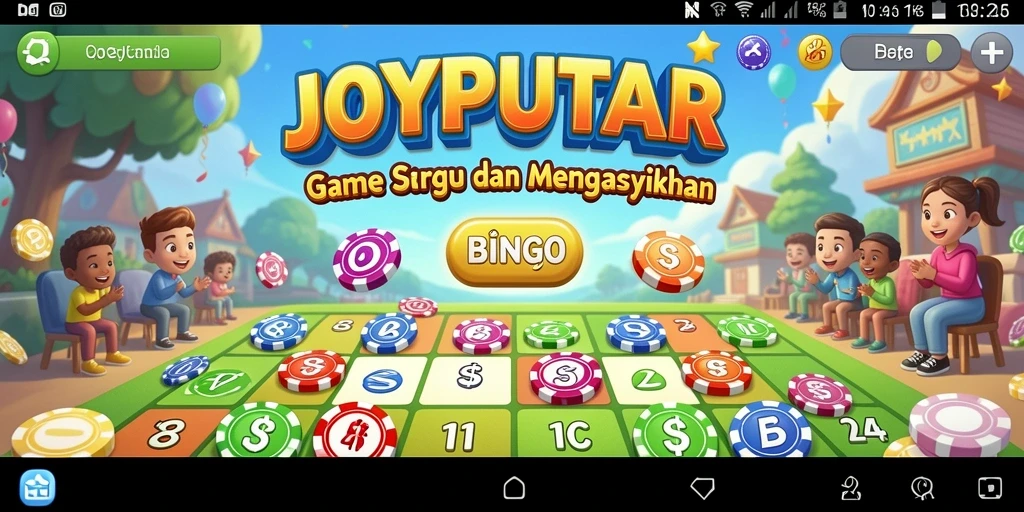 Tampilan gameplay seru di JOYPUTAR dengan teman-teman.