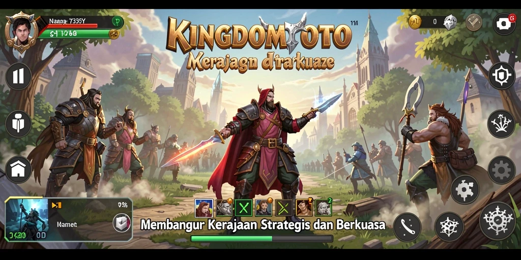 Tampilan menarik permainan KINGDOMTOTO dengan aksi strategis.