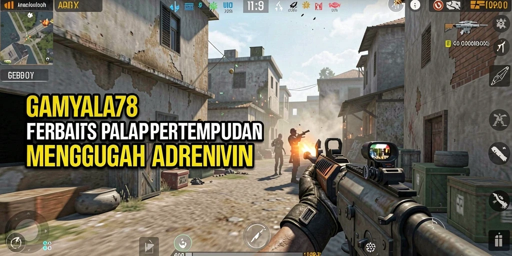 Gameplay intens dalam MENYALA78 dengan grafis dan aksi yang mendebarkan.