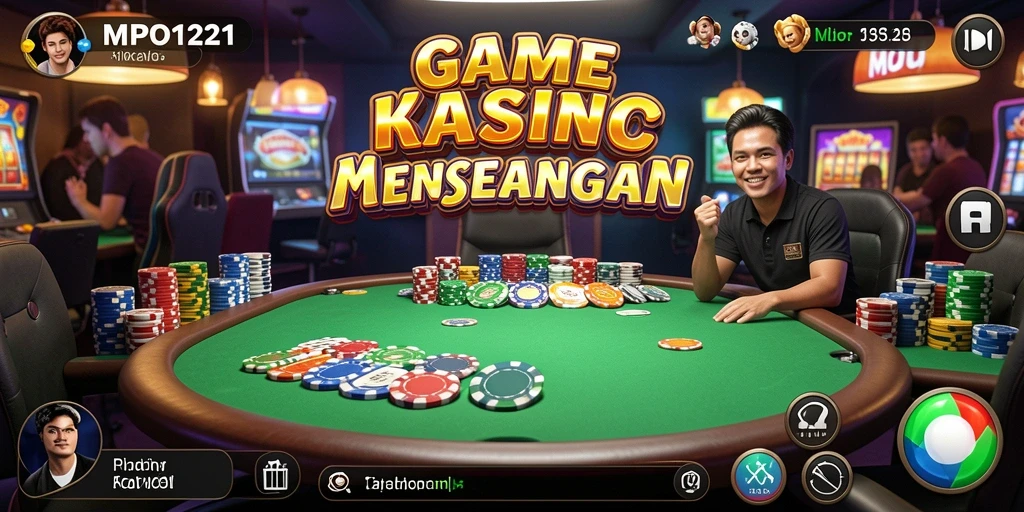 Tampilan menarik dari gameplay Kasino MPO1221 yang mendebarkan.