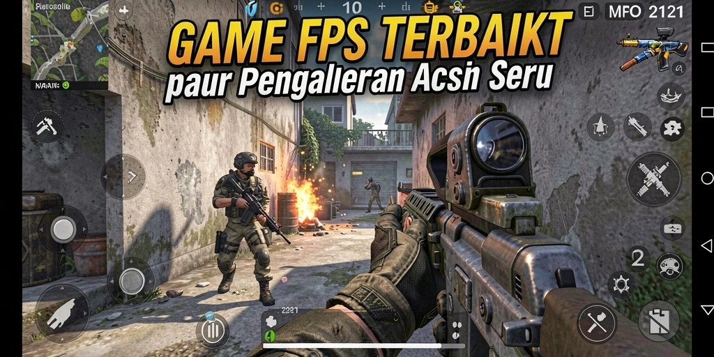 Gameplay seru MPO2121 yang menampilkan aksi tembak-tembakan intens.