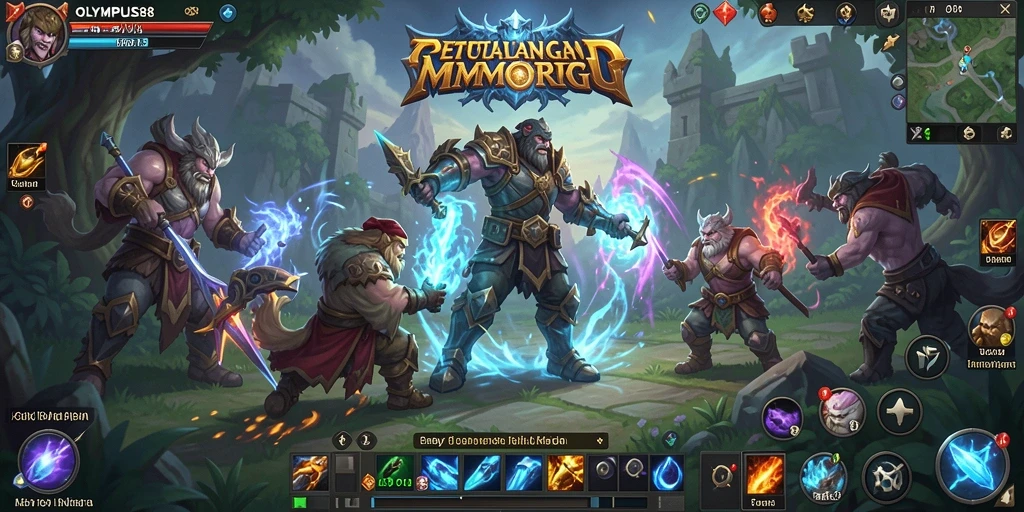 Tampilan gameplay OLYMPUS88 yang menakjubkan dan penuh aksi.