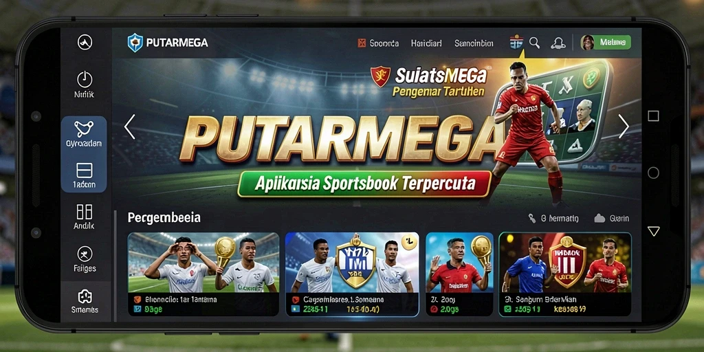 Tampilan menarik dari gameplay Sportsbook PUTARMEGA yang mengasyikkan.