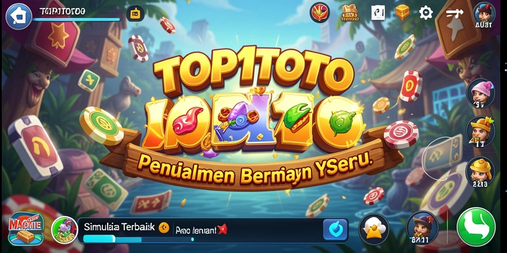 Tampilan gameplay menarik dan interaktif di TOP1TOTO.